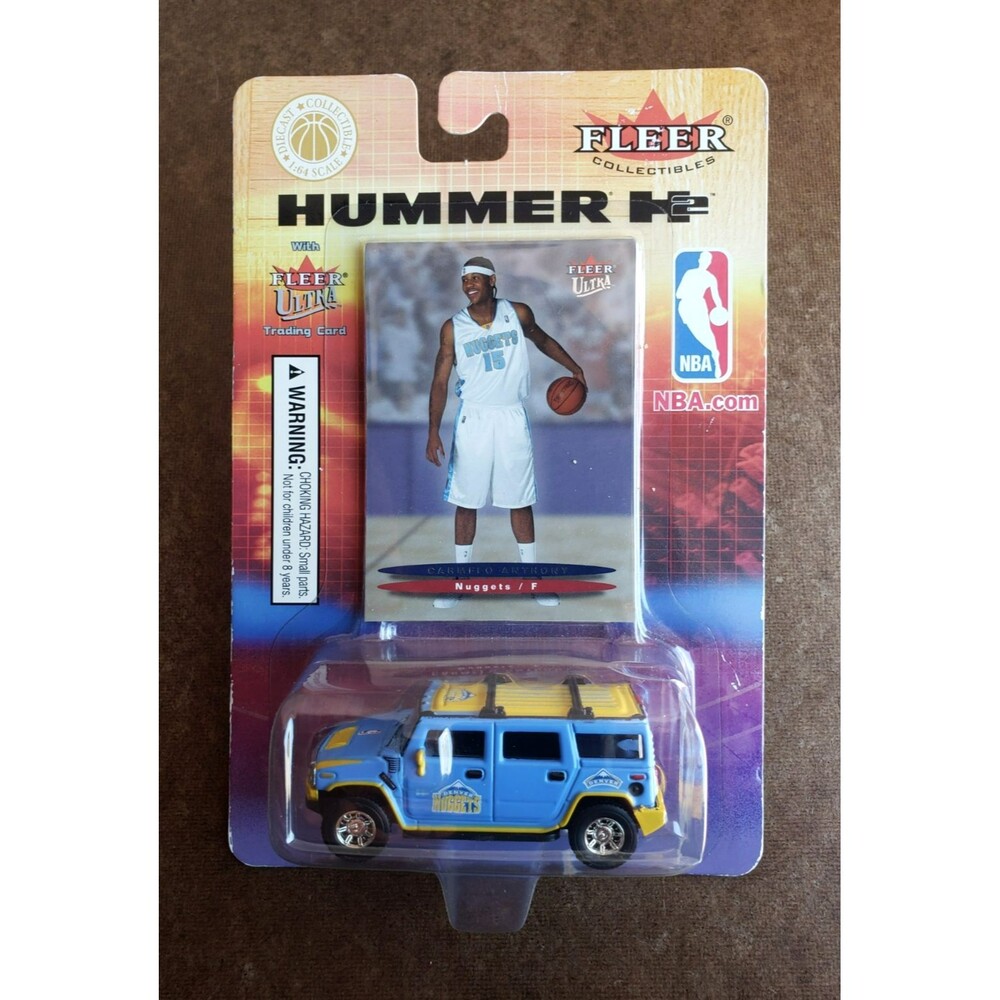 Fleer Collectibles HUMMER H2 CARMELO ANTHONY NBA Rookie Card RC  DENVER NUGGETS!